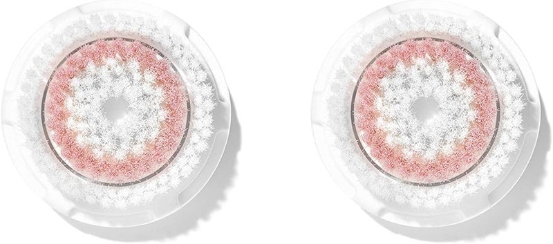 Microtree Brush Head Replacement Compatible with Clarisonic Mia 1, Mia 2, Mia Fit, 2 Pack, Radiance Facial Cleansing Brush Replacement Head - Image 1